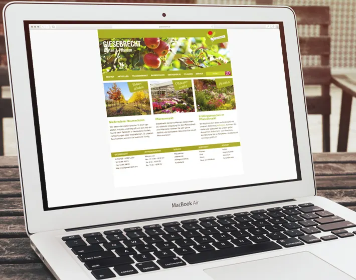 Giesebrecht Garten Referenz von SchrittMedia