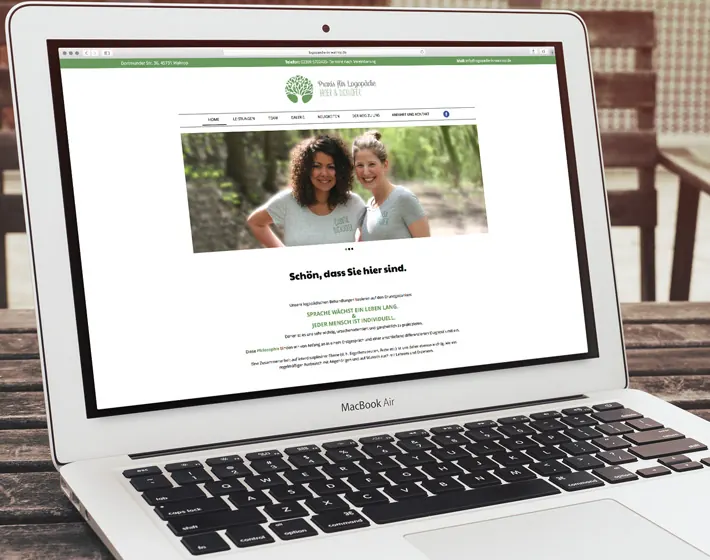 Praxis für Logopädie Waltrop Referenz von SchrittMedia