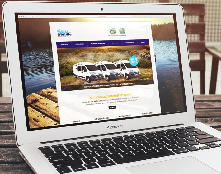 Skymobile Referenz von SchrittMedia