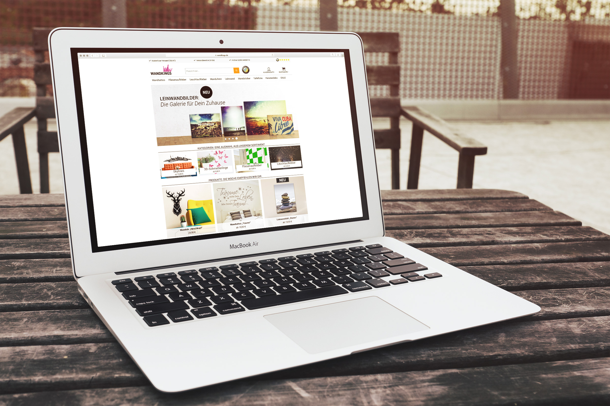 WANDKINGS Produkte von SchrittMedia